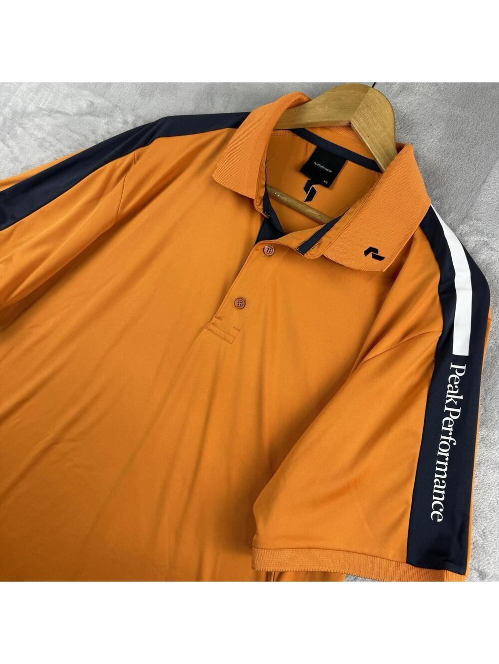 Peak Performance Golf Polo Men Size 2XL Technical Performance SL Summer Gorpcore